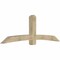 Ekena Millwork Bellingham Rough Sawn Timber Gable Bracket, Douglas Fir, 96"W x 32"H x 6"D x 6"F, 8/12 Pitch GBW096X32X0606BEL00RDF - alternate 3
